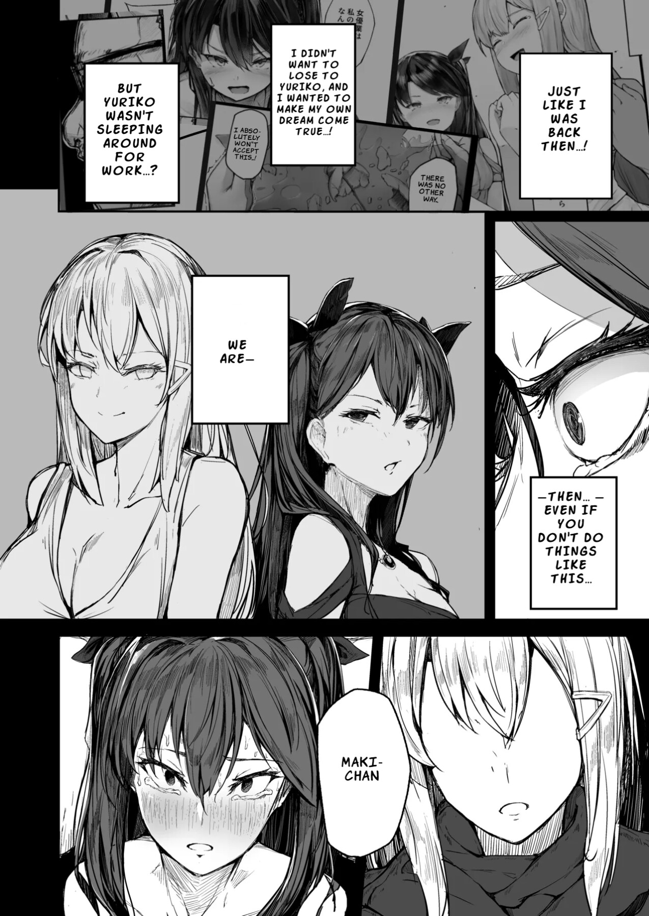 hentai manga The Downfall of an Actress Corrupted by Pleasure –